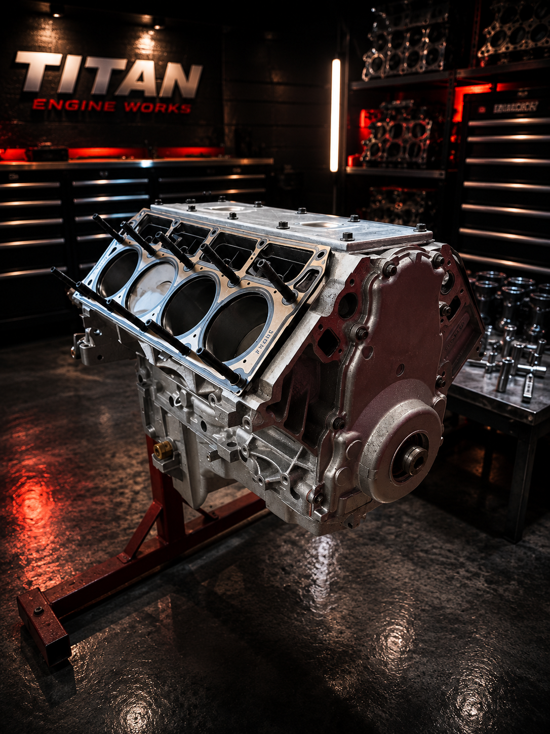 408ci LS Stroker Naturally Aspirated Long Block